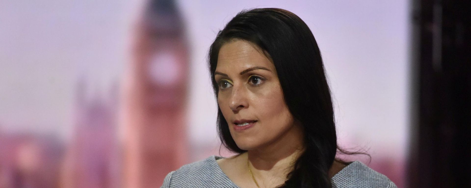 Britain's Home Secretary Priti Patel appears on BBC TV's The Andrew Marr Show in London, Britain May 23, 2021 Britain's Home Secretary Priti Patel appears on BBC TV's The Andrew Marr Show in London, Britain May 23, 2021 - Sputnik International, 1920, 06.06.2021