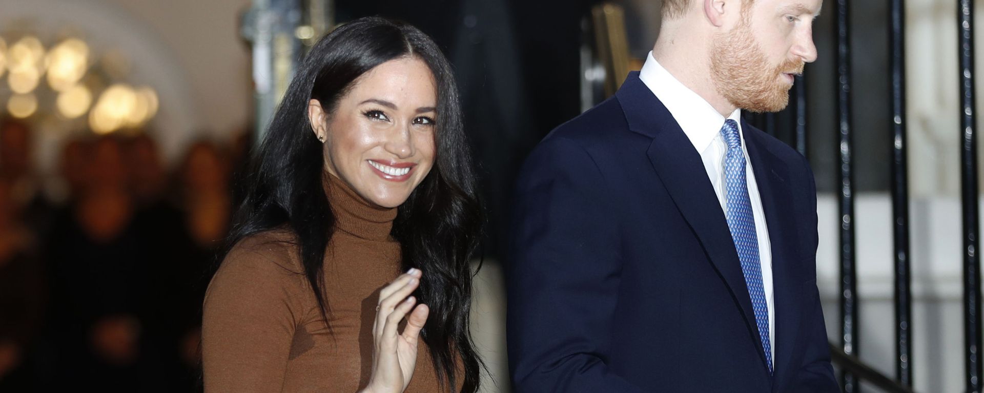 In this Jan. 7, 2020, file photo, Britain's Prince Harry and Meghan, Duchess of Sussex leave after visiting Canada House in London, after their recent stay in Canada - Sputnik International, 1920, 14.03.2022