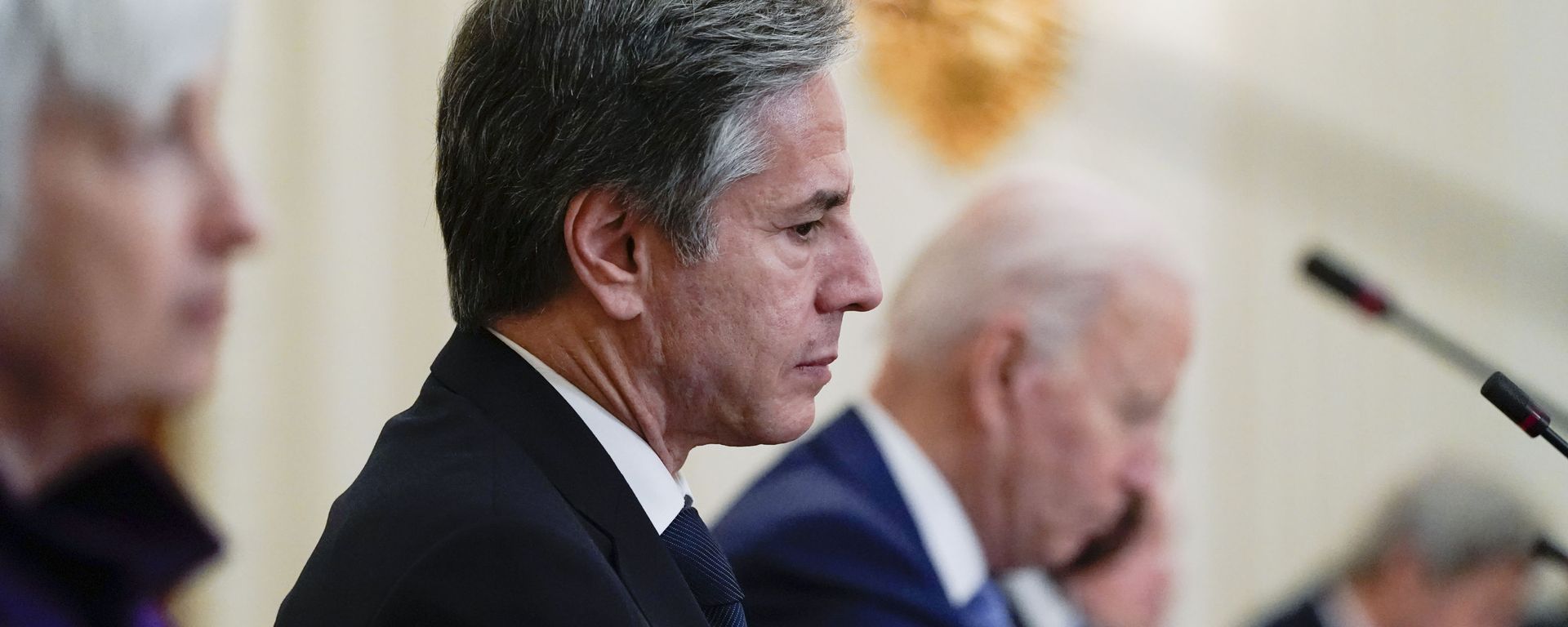 Secretary of State Antony Blinken and President Joe Biden. May 2021. File photo. Secretary of State Antony Blinken and President Joe Biden. May 2021. File photo. - Sputnik International, 1920, 29.09.2022