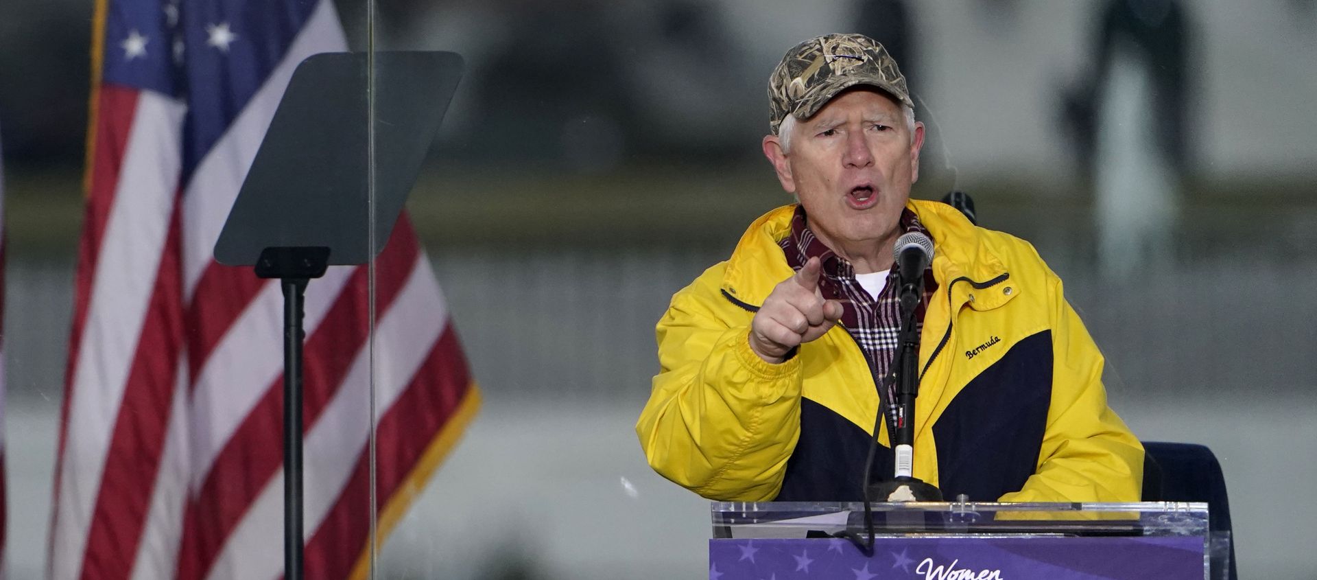 FILE - In this Jan. 6, 2021 file photo, Rep. Mo Brooks, R-Ark., speaks in Washington, at a rally in support of President Donald Trump called the Save America Rally. Brooks, teasing the announcement of a possible run for U.S. Senate, has scheduled a campaign rally on Monday, March 22, 2021, where he will be joined by former President Donald Trump adviser Stephen Miller. FILE - In this Jan. 6, 2021 file photo, Rep. Mo Brooks, R-Ark., speaks in Washington, at a rally in support of President Donald Trump called the Save America Rally. Brooks, teasing the announcement of a possible run for U.S. Senate, has scheduled a campaign rally on Monday, March 22, 2021, where he will be joined by former President Donald Trump adviser Stephen Miller. - Sputnik International, 1920, 07.06.2021