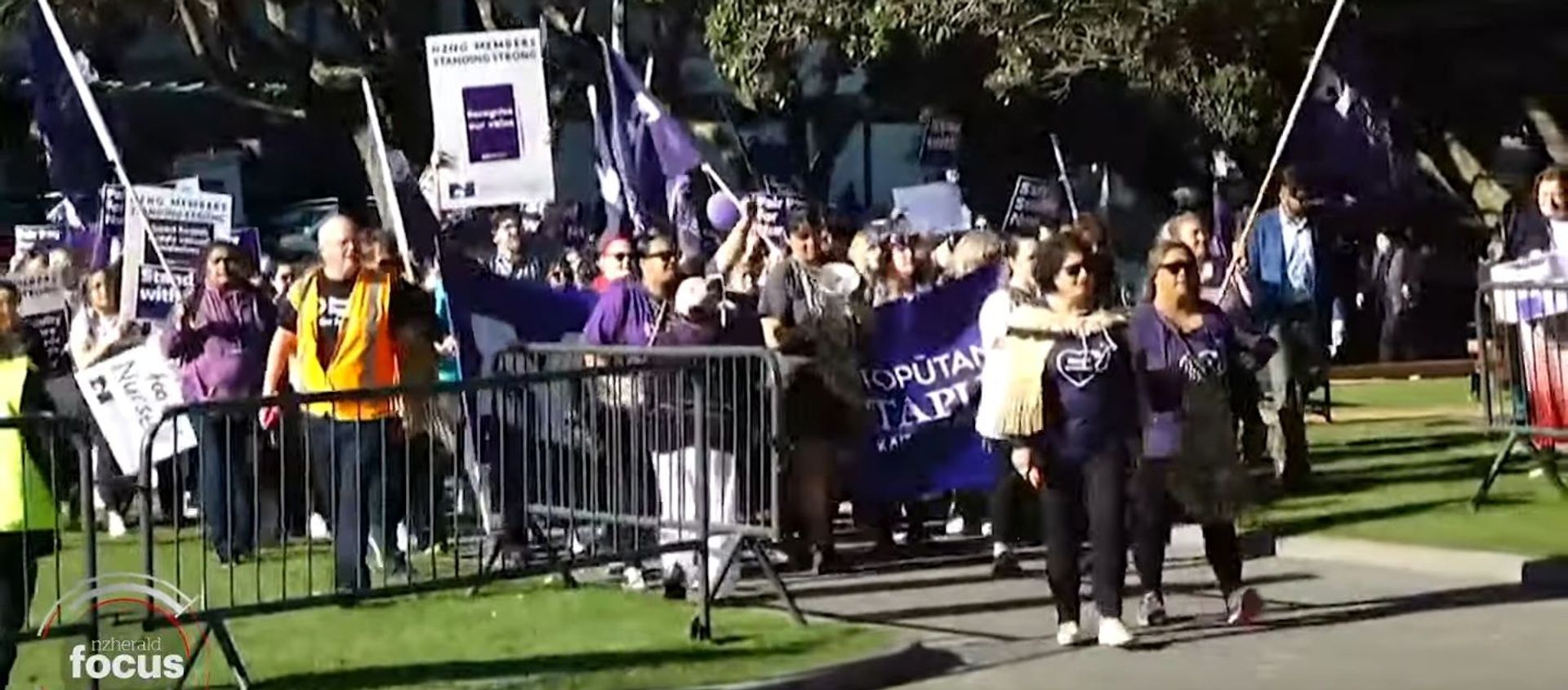 DHBs reduce services as nurses strike today   - Sputnik International, 1920, 09.06.2021
