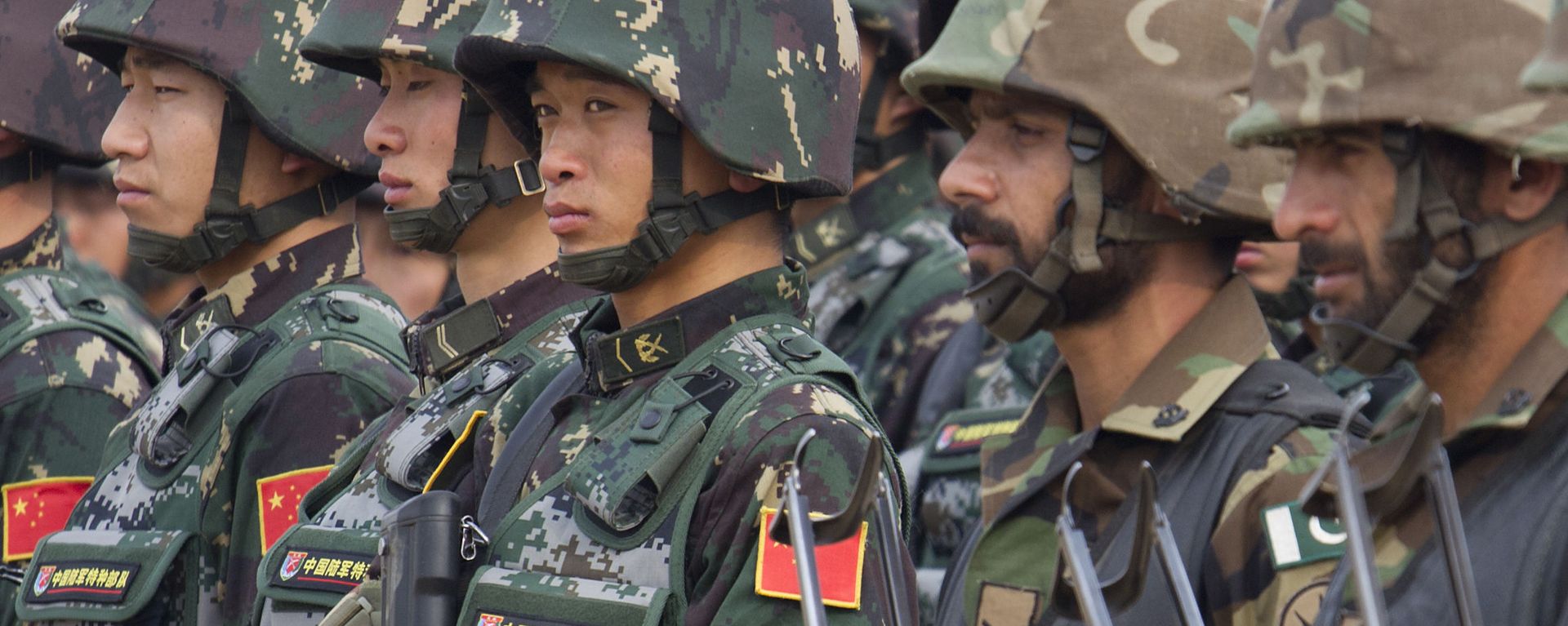 Pakistan and Chinese soldiers take part in a joint exercise (File) Pakistan and Chinese soldiers take part in a joint exercise (File) - Sputnik International, 1920, 13.06.2022