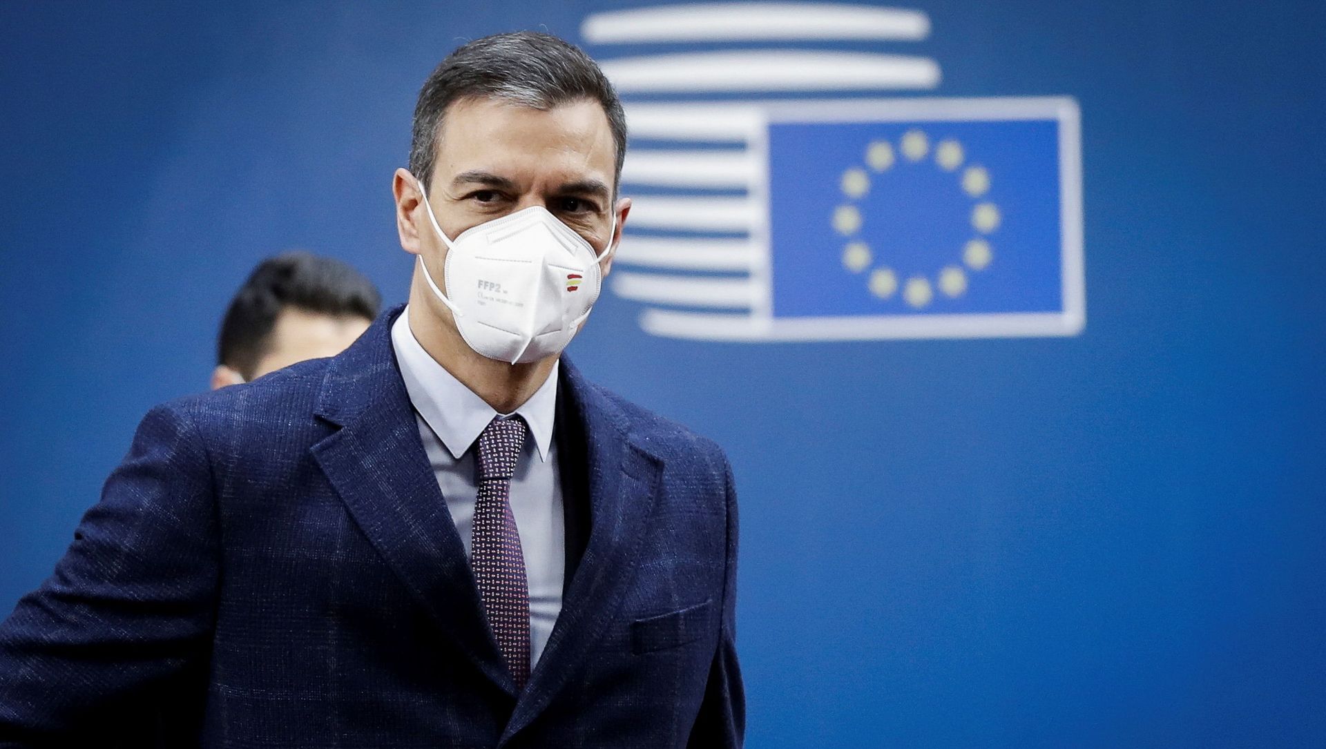 Spanish Prime Minister Pedro Sanchez arrives at the second day of a special EU summit in Brussels, Belgium May 25, 2021. Spanish Prime Minister Pedro Sanchez arrives at the second day of a special EU summit in Brussels, Belgium May 25, 2021. - Sputnik International, 1920, 09.06.2021