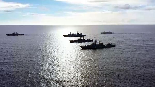 Russian Pacific Fleet engaged in long-range drills. June 2021. - Sputnik International