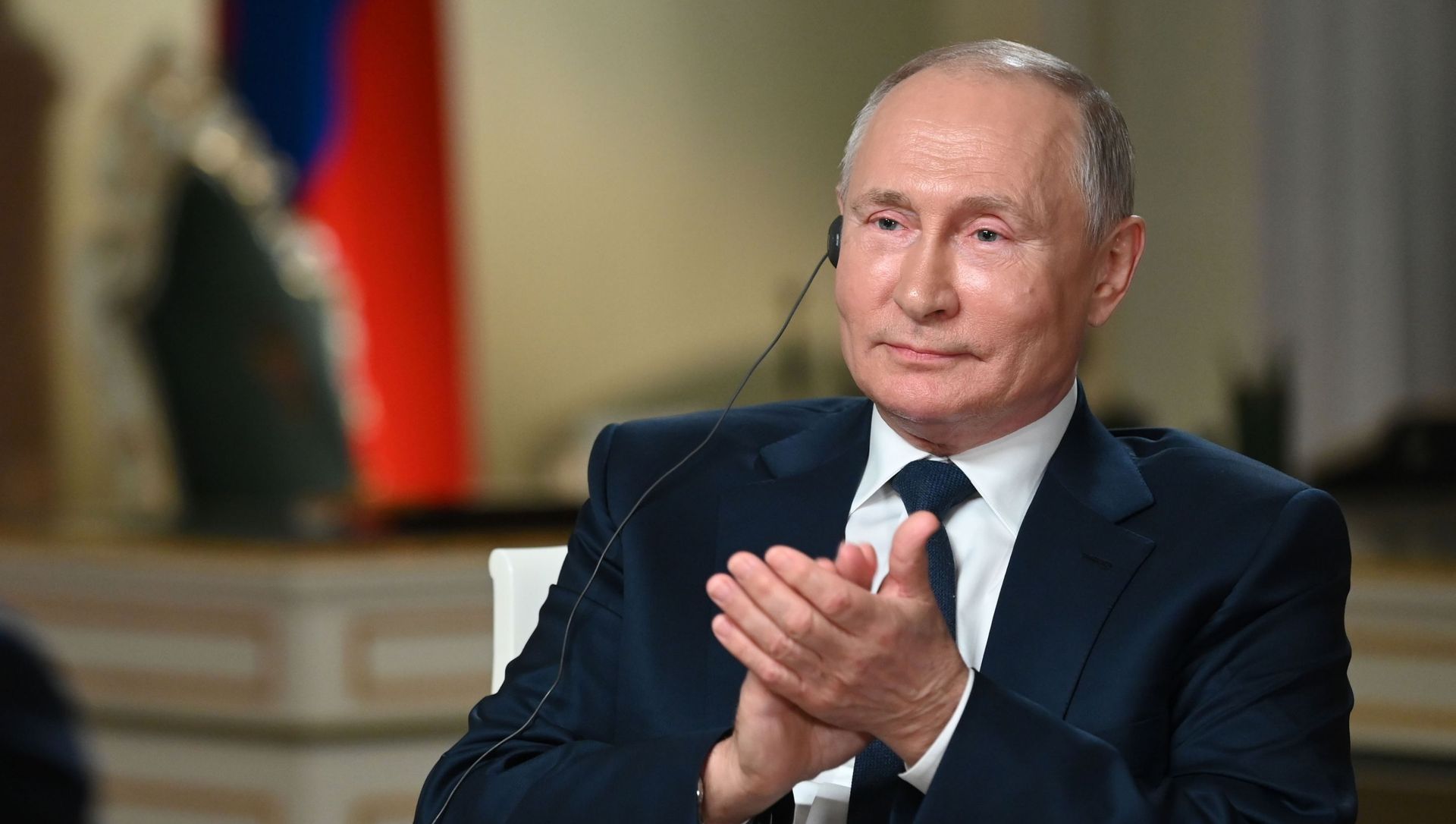 Russian President Vladimir Putin during his NBC interview Russian President Vladimir Putin during his NBC interview - Sputnik International, 1920, 15.06.2021