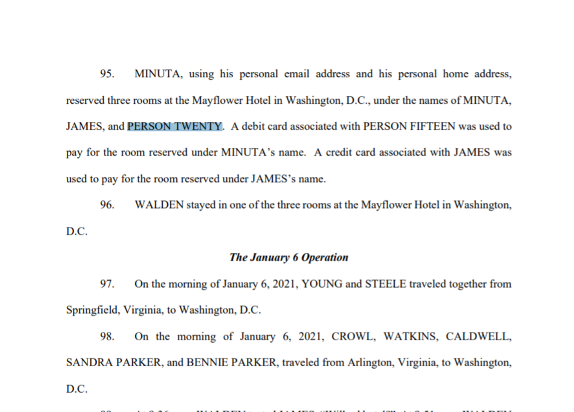 Person Twenty mentioned in DoJ indictment. - Sputnik International, 1920, 07.09.2021