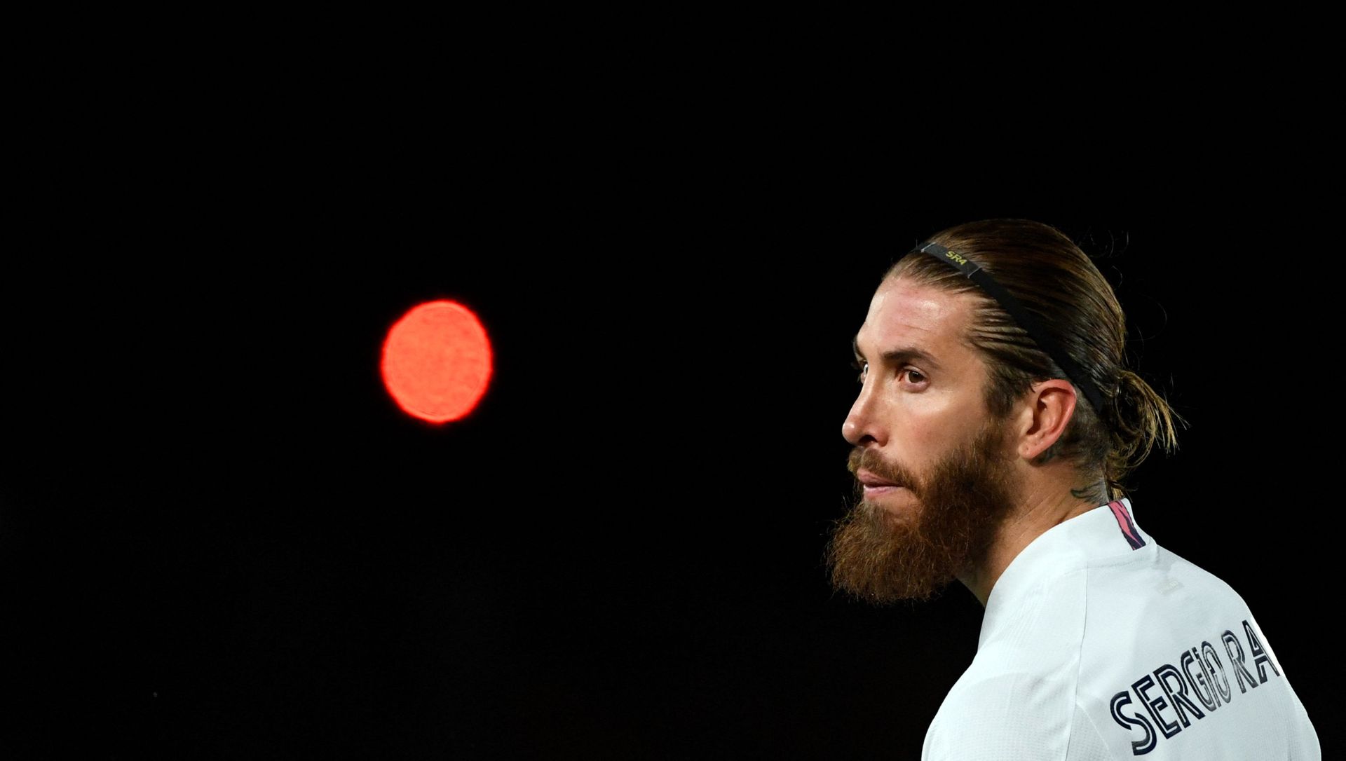 Real Madrid's Spanish defender Sergio Ramos looks on during the UEFA Champions League round of 16 second leg football match between Real Madrid CF and Atalanta at the Alfredo di Stefano stadium in Valdebebas, on the outskirts of Madrid on March 15, 2021 Real Madrid's Spanish defender Sergio Ramos looks on during the UEFA Champions League round of 16 second leg football match between Real Madrid CF and Atalanta at the Alfredo di Stefano stadium in Valdebebas, on the outskirts of Madrid on March 15, 2021 - Sputnik International, 1920, 16.06.2021