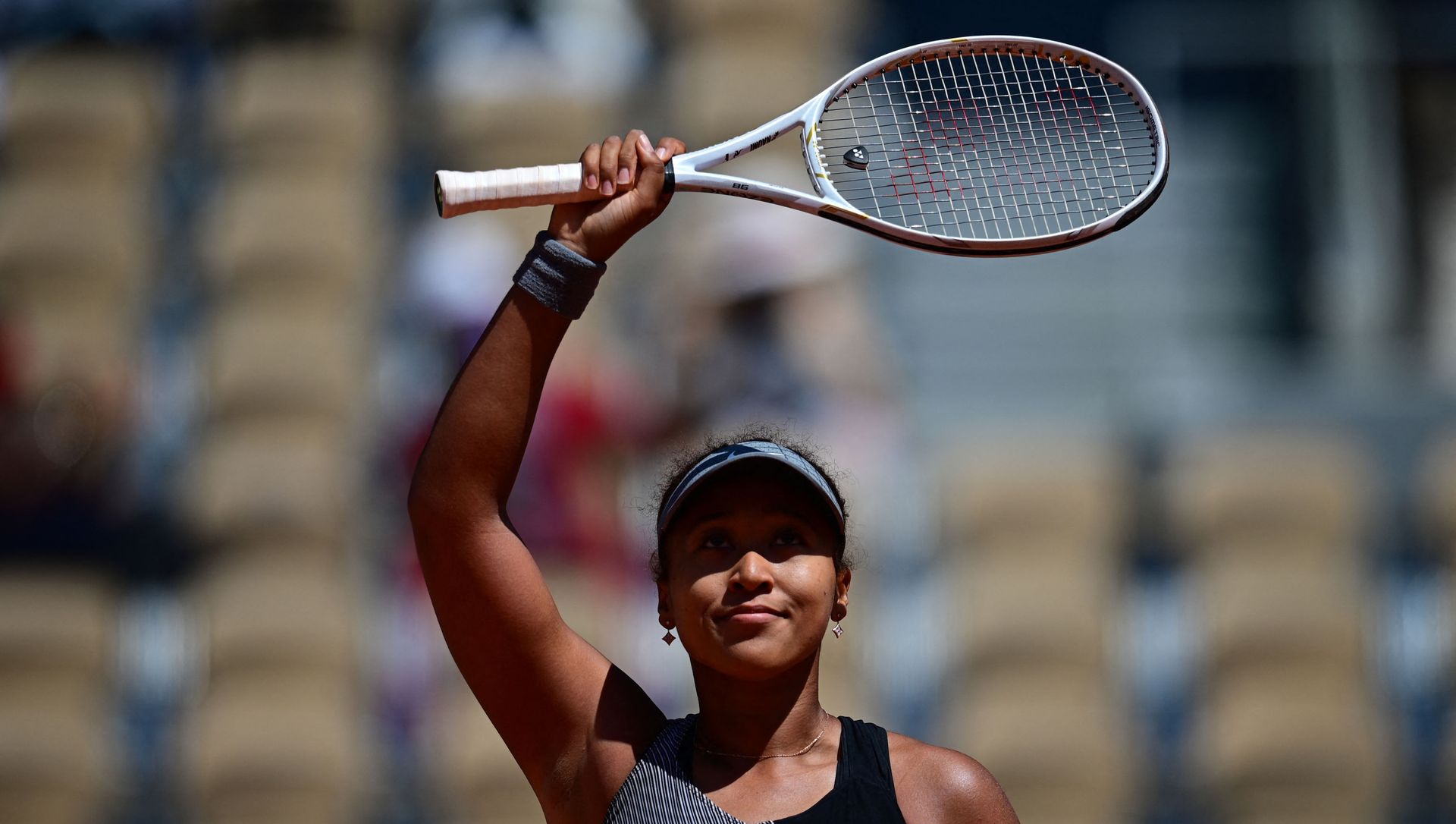 In this file photo taken on May 30, 2021, Japan's Naomi Osaka celebrates after winning against Romania's Patricia Maria Tig during their women's singles first round tennis match on Day 1 of The Roland Garros 2021 French Open tennis tournament in Paris. - Japanese star Naomi Osaka has withdrawn from Wimbledon, her agent confirmed on June 17, 2021, weeks after the world number two pulled out of the French Open citing her struggle with depression and anxiety. In this file photo taken on May 30, 2021, Japan's Naomi Osaka celebrates after winning against Romania's Patricia Maria Tig during their women's singles first round tennis match on Day 1 of The Roland Garros 2021 French Open tennis tournament in Paris. - Japanese star Naomi Osaka has withdrawn from Wimbledon, her agent confirmed on June 17, 2021, weeks after the world number two pulled out of the French Open citing her struggle with depression and anxiety. - Sputnik International, 1920, 17.06.2021