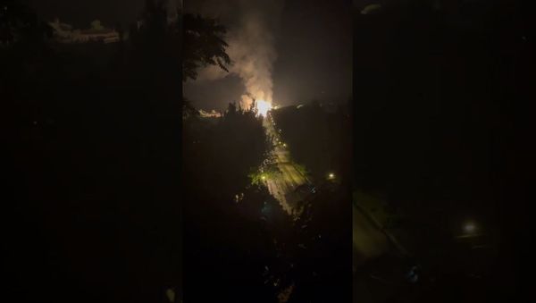 Gas pipeline explosion - Sputnik International