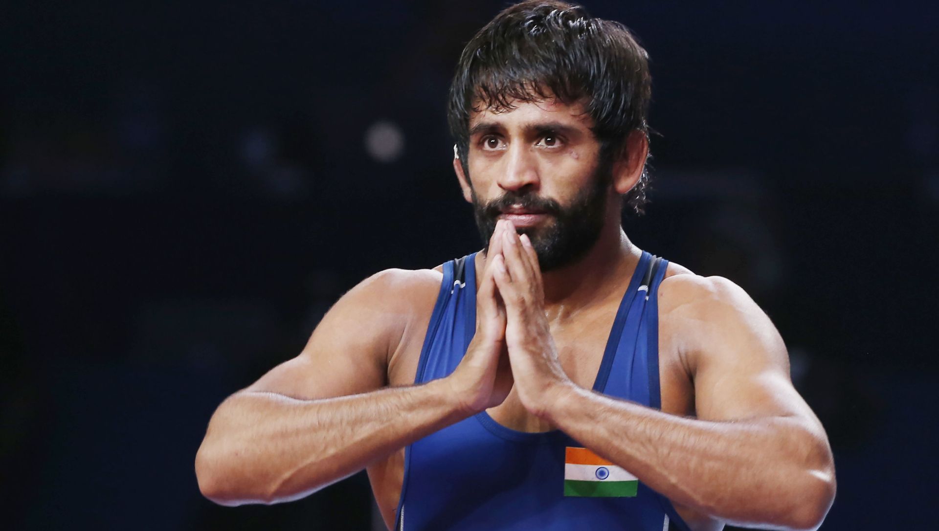 Bajrang Punia of India reacts as he won the bronze match of the men's 65kg category against Tulga Tumur Ochir of Mongolia during the Wrestling World Championships in Nur-Sultan, Kazakhstan, Friday, Sept. 20, 2019 Bajrang Punia of India reacts as he won the bronze match of the men's 65kg category against Tulga Tumur Ochir of Mongolia during the Wrestling World Championships in Nur-Sultan, Kazakhstan, Friday, Sept. 20, 2019 - Sputnik International, 1920, 18.06.2021