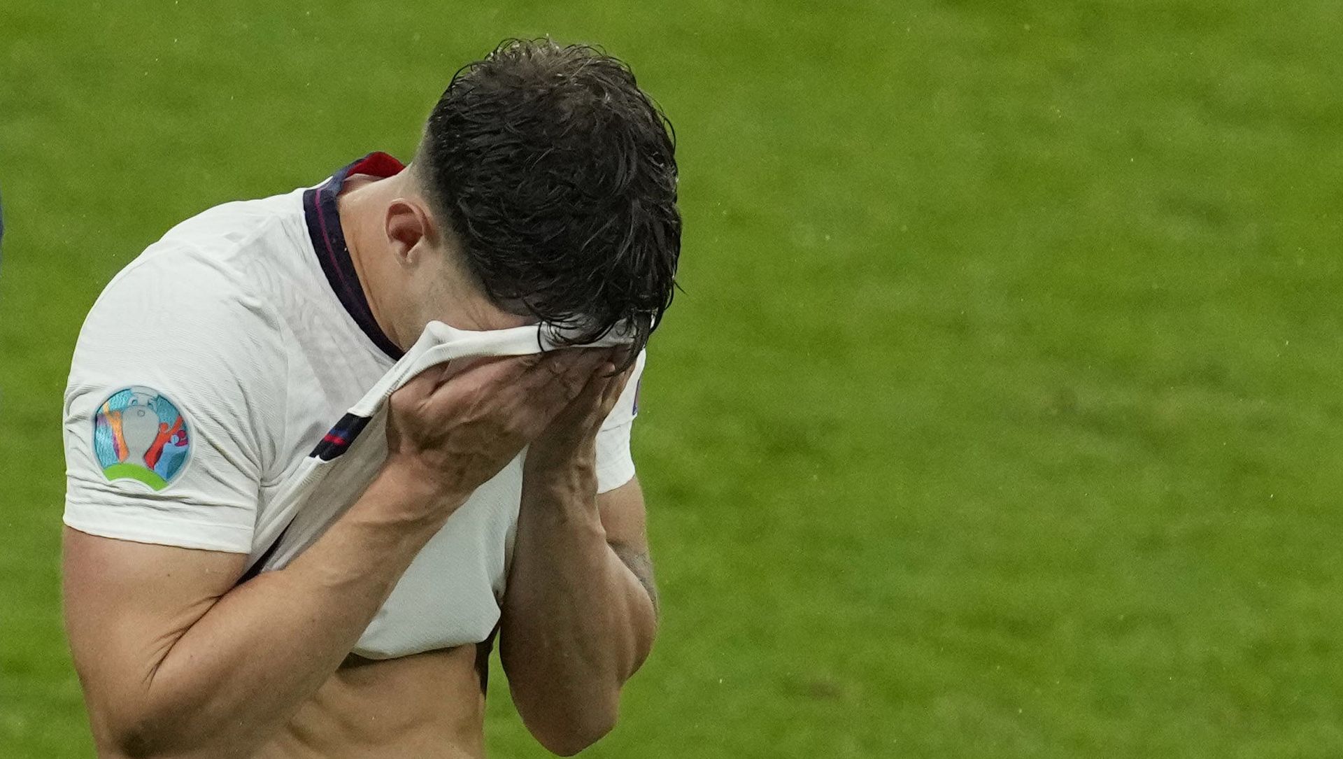England's John Stones reacts after the match, Euro 2020 - Group D - England v Scotland - Wembley Stadium, London, Britain - June 18, 2021 England's John Stones reacts after the match, Euro 2020 - Group D - England v Scotland - Wembley Stadium, London, Britain - June 18, 2021 - Sputnik International, 1920, 18.06.2021