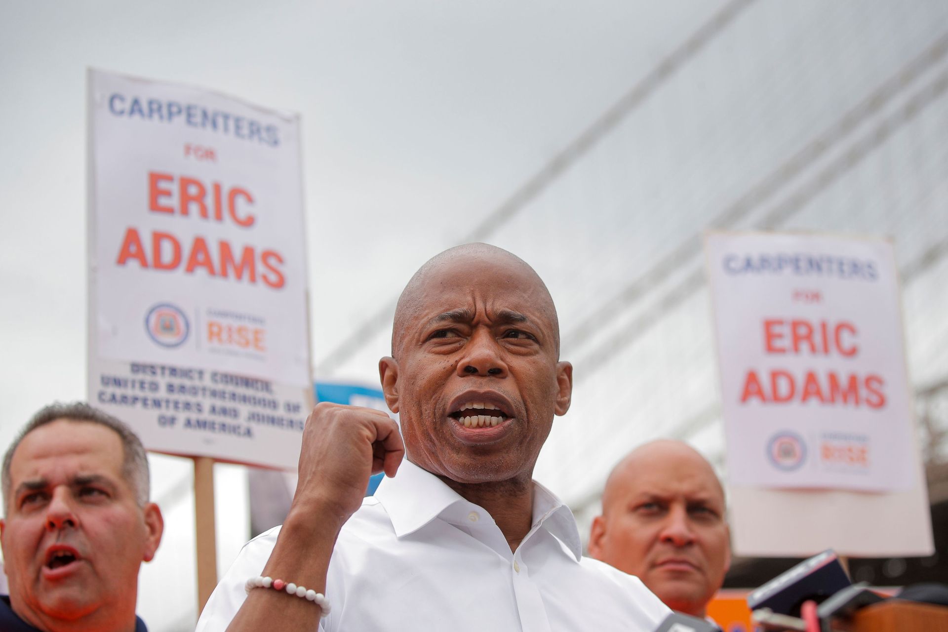 Eric Adams, Democratic candidate for New York City Mayor, speaks during a campaign appearance in Brooklyn, New York, U.S., June 11, 2021 - Sputnik International, 1920, 03.11.2021