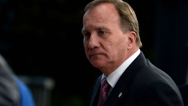  Swedish Prime Minister Stefan Lofven leaves a meeting at the EU summit, in Brussels, Belgium, July 21, 2020 - Sputnik International