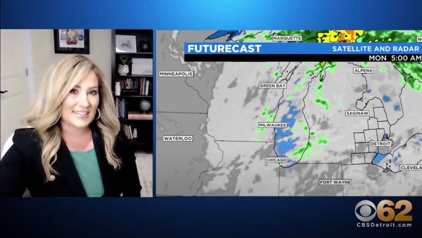 CBS 62 Detroit weather presenter April Moss reveals live in mid-forecast that she will be blowing the whistle to Project Veritas - Sputnik International