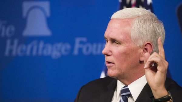 Vice President Mike Pence speaks about the US-Mexico-Canada trade agreement at the Heritage Foundation, Tuesday, 17 September 2019, in Washington. - Sputnik International