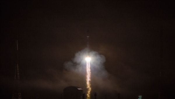 Launch of the Soyuz-2.1b carrier rocket with the Fregat upper stage and 36 new OneWeb spacecraft as part of mission 47 from the Vostochny cosmodrome. - Sputnik International