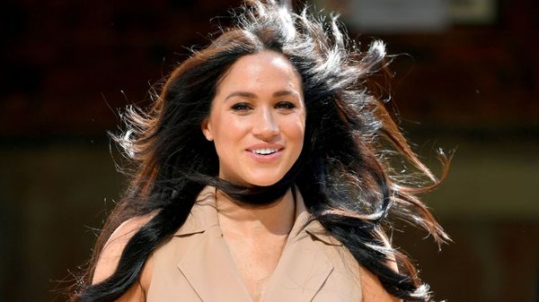 Britain's Meghan Markle, Duchess of Sussex, arrives to meet academics and students during a roundtable discussion on female access to higher education with the Association of Commonwealth Universities, at the University of Johannesburg, Johannesburg, South Africa, October 1, 2019 - Sputnik International
