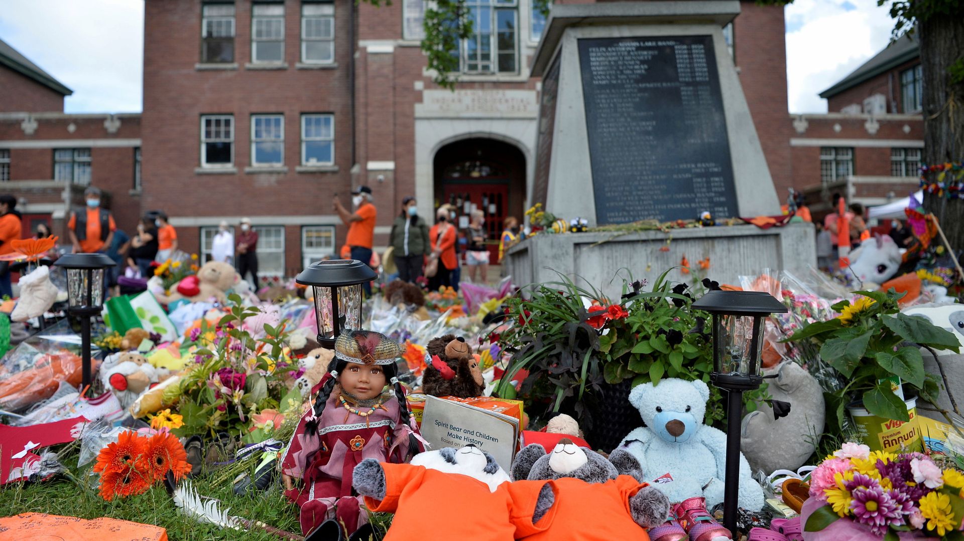 A memorial on the grounds of the former Kamloops Indian Residential School is seen in Kamloops, British Columbia, Canada, 5 June 2021 A memorial on the grounds of the former Kamloops Indian Residential School is seen in Kamloops, British Columbia, Canada, 5 June 2021 - Sputnik International, 1920, 10.07.2021