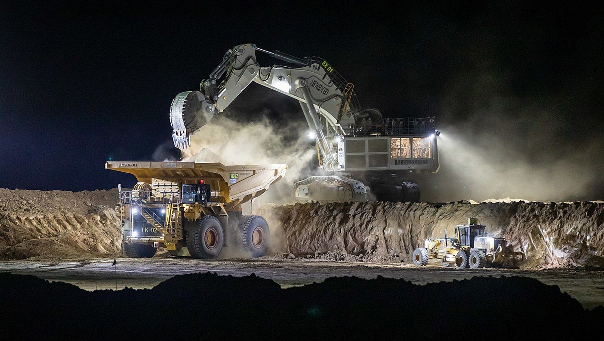 Night work at the Carmichael Mine Night work at the Carmichael Mine - Sputnik International, 1920, 24.06.2021