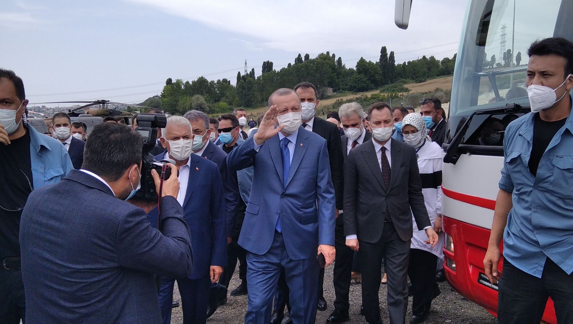 Turkish President Recep Tayyip Erdogan on Saturday launched the construction of the Istanbul Canal Turkish President Recep Tayyip Erdogan on Saturday launched the construction of the Istanbul Canal - Sputnik International, 1920, 26.06.2021