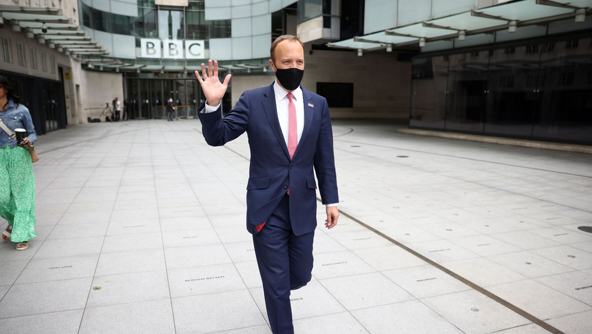Britain's Health Secretary Matt Hancock is seen outside the BBC Headquarters in London, Britain, June 6, 2021. Britain's Health Secretary Matt Hancock is seen outside the BBC Headquarters in London, Britain, June 6, 2021. - Sputnik International, 1920, 26.06.2021