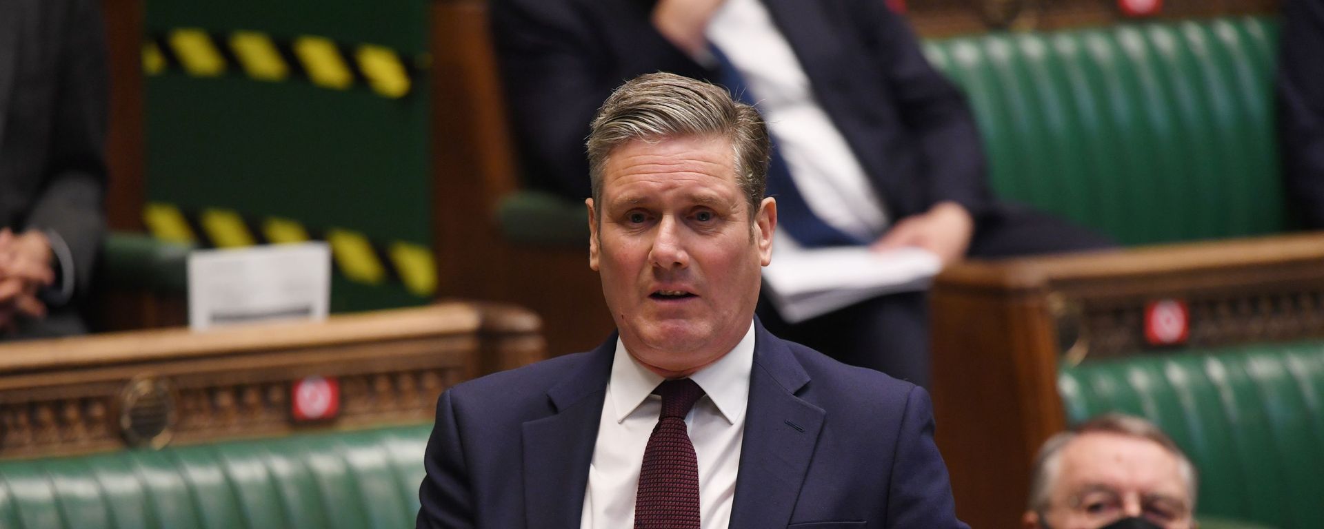 Britain's Labour Party leader, Keir Starmer speaks during a session in Parliament, in London Britain's Labour Party leader, Keir Starmer speaks during a session in Parliament, in London - Sputnik International, 1920, 27.06.2021