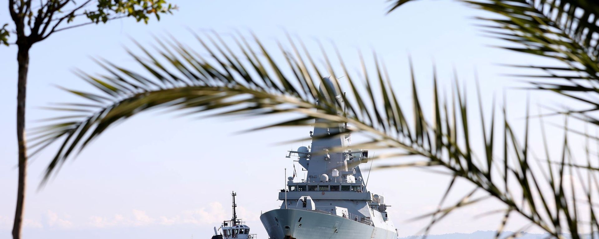 British warship HMS Defender arrives in Batumi - Sputnik International, 1920, 19.07.2021