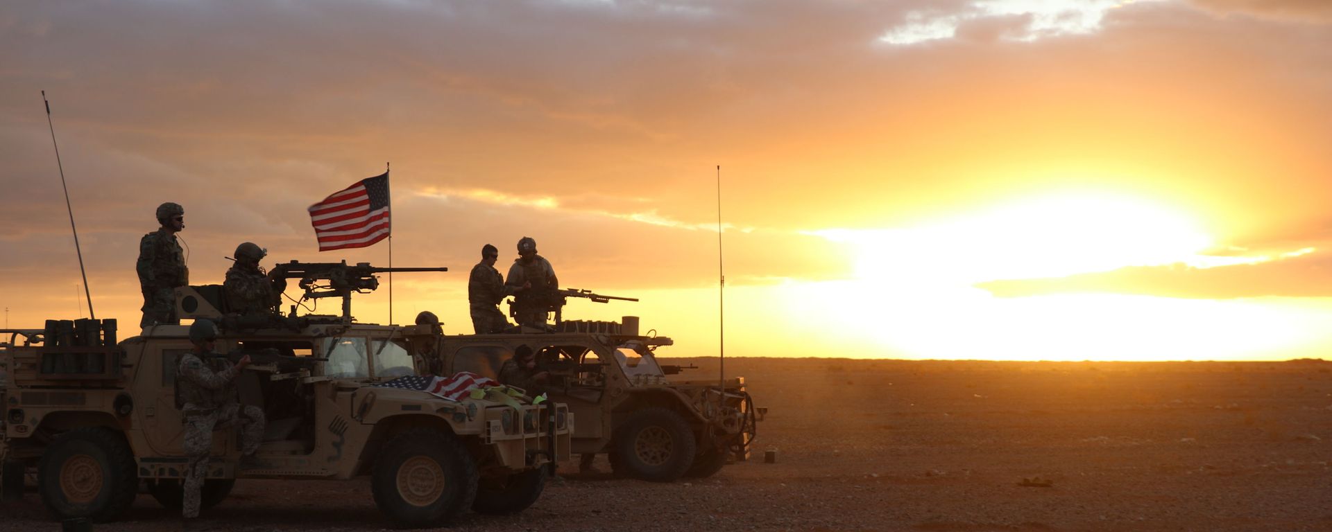 Members of 5th Special Forces Group (A) conducting 50. Cal Weapons training during counter ISIS operations at Al Tanf Garrison in southern Syria on November 22, 2017. - Sputnik International, 1920, 22.10.2021