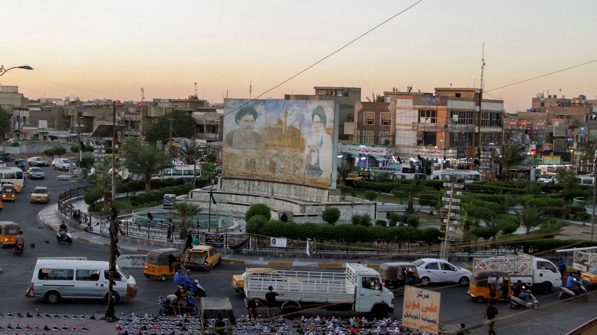 A general view of Sadrain Square, in the Sadr City district of Baghdad, Iraq June 20, 2021. Picture taken June 20, 2021. A general view of Sadrain Square, in the Sadr City district of Baghdad, Iraq June 20, 2021. Picture taken June 20, 2021. - Sputnik International, 1920, 06.10.2021