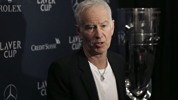 John McEnroe, Captain of Team World for the Laver Cup, speaks during a news conference at TD Garden, Tuesday, March 3, 2020, in Boston John McEnroe, Captain of Team World for the Laver Cup, speaks during a news conference at TD Garden, Tuesday, March 3, 2020, in Boston - Sputnik International
