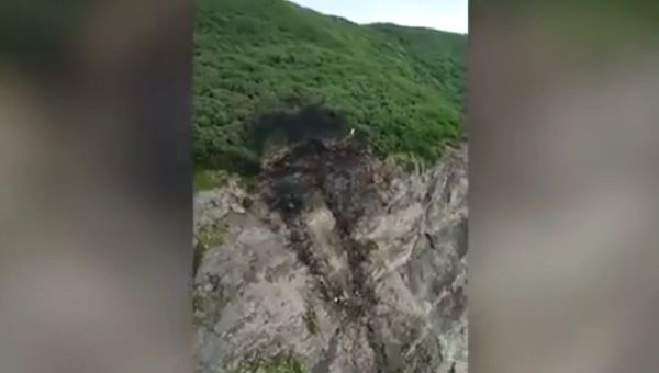 The first video from the crash site of An-26 in Kamchatka - Sputnik International
