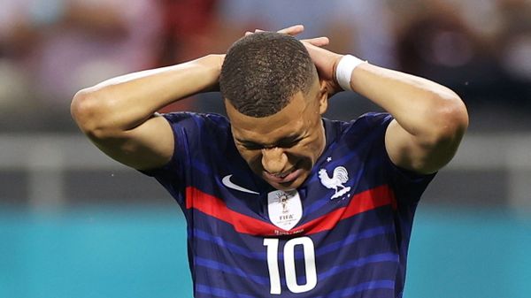 June 28, 2021 France's Kylian Mbappe reacts June 28, 2021 France's Kylian Mbappe reacts - Sputnik International