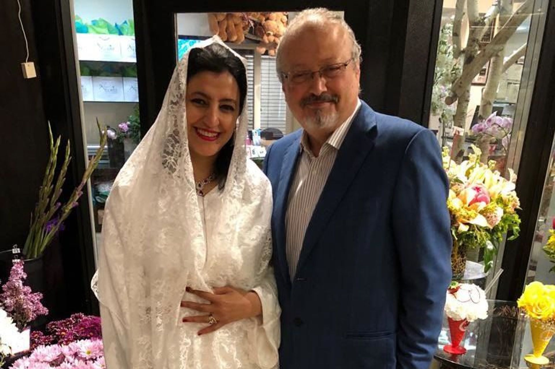 Hanan El-Atr and Jamal Khashoggi - Sputnik International, 1920, 07.09.2021