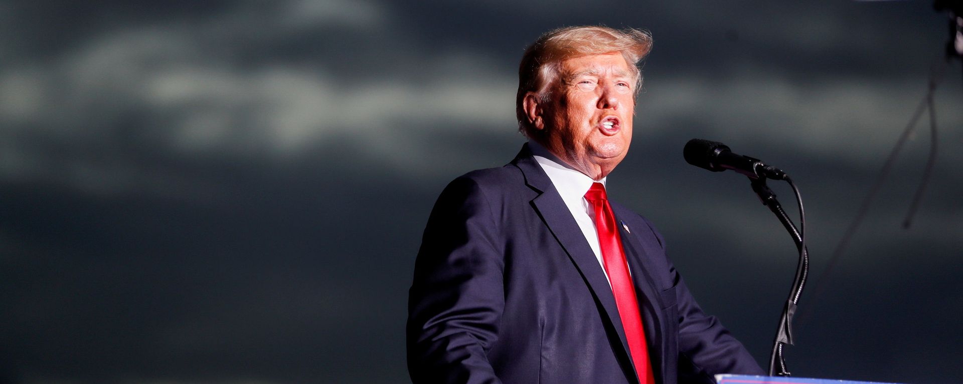 Former President Donald Trump speaks to his supporters during the Save America Rally at the Sarasota Fairgrounds in Sarasota, Florida, U.S. July 3, 2021. REUTERS/Octavio Jones - Sputnik International, 1920, 07.07.2021