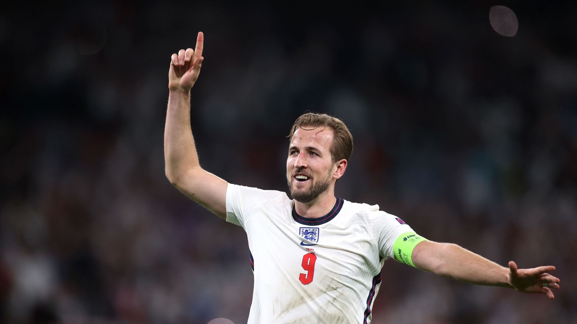 Wembley Stadium, London, Britain - July 7, 2021 England's Harry Kane celebrates after the match - Sputnik International, 1920, 15.04.2022