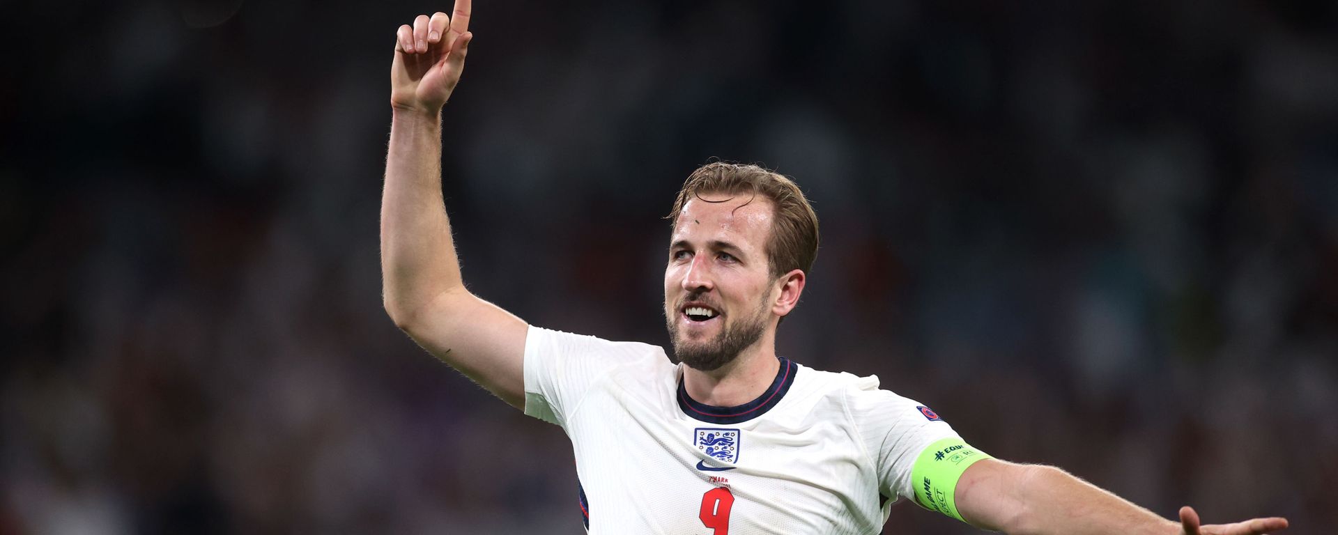 Wembley Stadium, London, Britain - July 7, 2021 England's Harry Kane celebrates after the match - Sputnik International, 1920, 15.04.2022