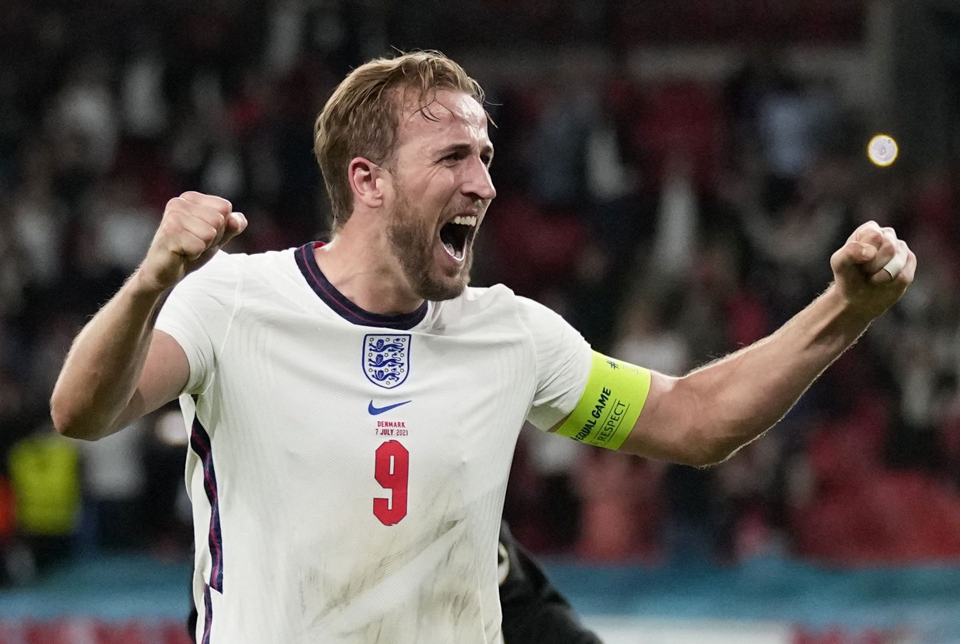 Soccer Football - Euro 2020 - Semi Final - England v Denmark - Wembley Stadium, London, Britain - July 7, 2021 England's Harry Kane celebrates after the match - Sputnik International, 1920, 07.09.2021