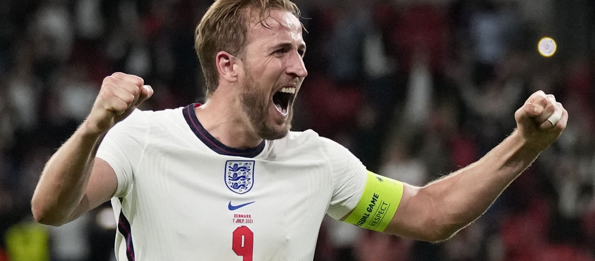 Soccer Football - Euro 2020 - Semi Final - England v Denmark - Wembley Stadium, London, Britain - July 7, 2021 England's Harry Kane celebrates after the match - Sputnik International, 1920, 08.07.2021