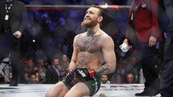 Conor McGregor smiles after defeating Donald Cowboy Cerrone during a UFC 246 welterweight mixed martial arts bout Saturday, Jan. 18, 2020, in Las Vegas. - Sputnik International