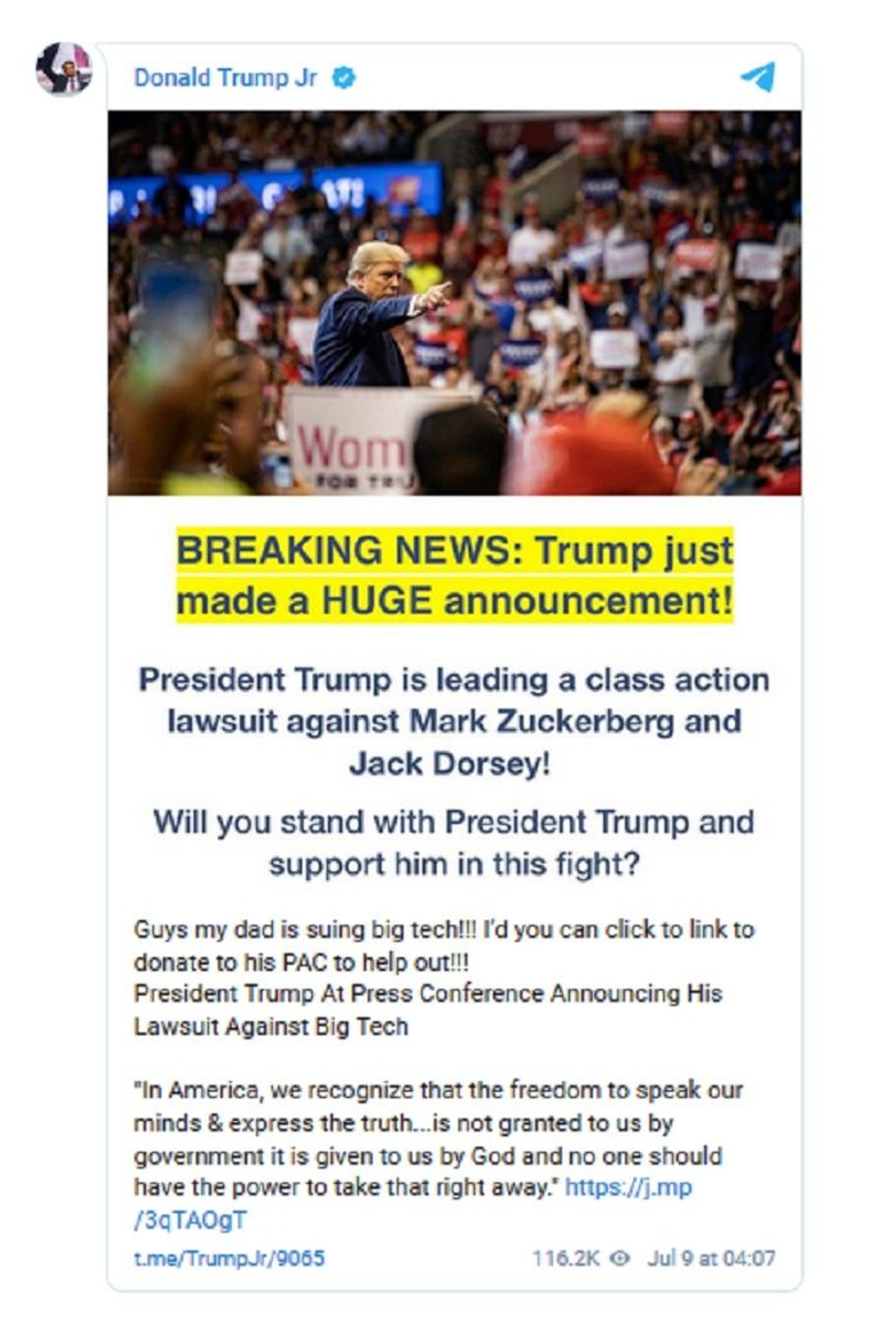 Donald Trump - Sputnik International, 1920, 07.09.2021