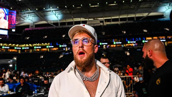 YouTube personality Jake Paul attends the fight between his brother Logan Paul and former world welterweight king Floyd Mayweather in an eight-round exhibition bout at Hard Rock Stadium in Miami, Florida on June 6, 2021. - Sputnik International