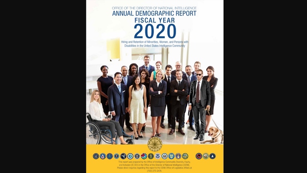 Screenshot of the ODNI report cover on Twitter - Sputnik International