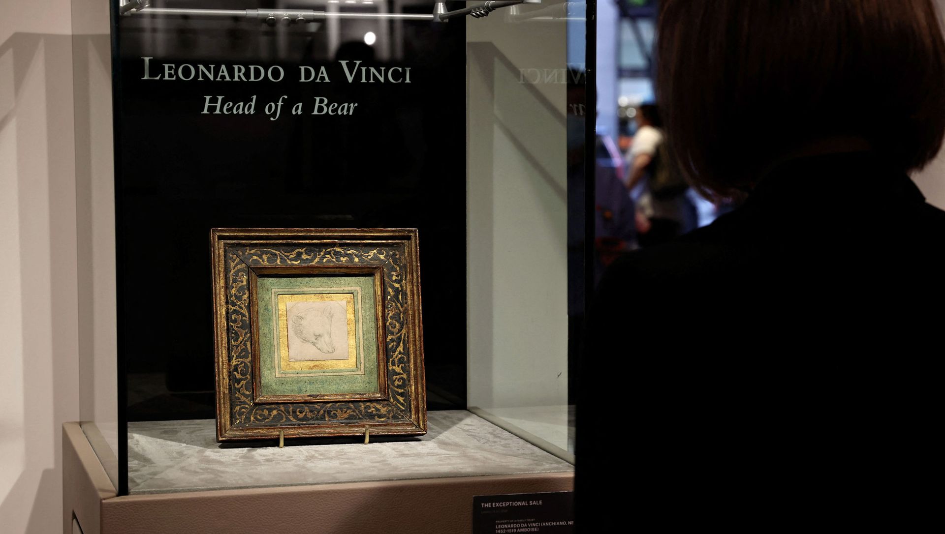 Leonardo da Vinci's 'Head of a Bear' is on display at Christie's on May 11, 2021 in New York City. Christie's will offer the rare 2 ѕ x 2 ѕ inches (7 x 7 cm) silverpoint drawing during a live auction in London on July 8, 2021 Leonardo da Vinci's 'Head of a Bear' is on display at Christie's on May 11, 2021 in New York City. Christie's will offer the rare 2 ѕ x 2 ѕ inches (7 x 7 cm) silverpoint drawing during a live auction in London on July 8, 2021 - Sputnik International, 1920, 11.07.2021