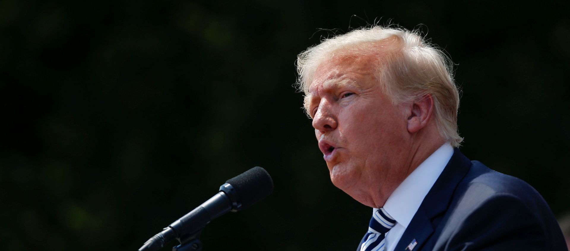 Former U.S. President Donald Trump speaks to media at his golf club in Bedminster, New Jersey, U.S., July 7, 2021. - Sputnik International, 1920, 31.07.2021
