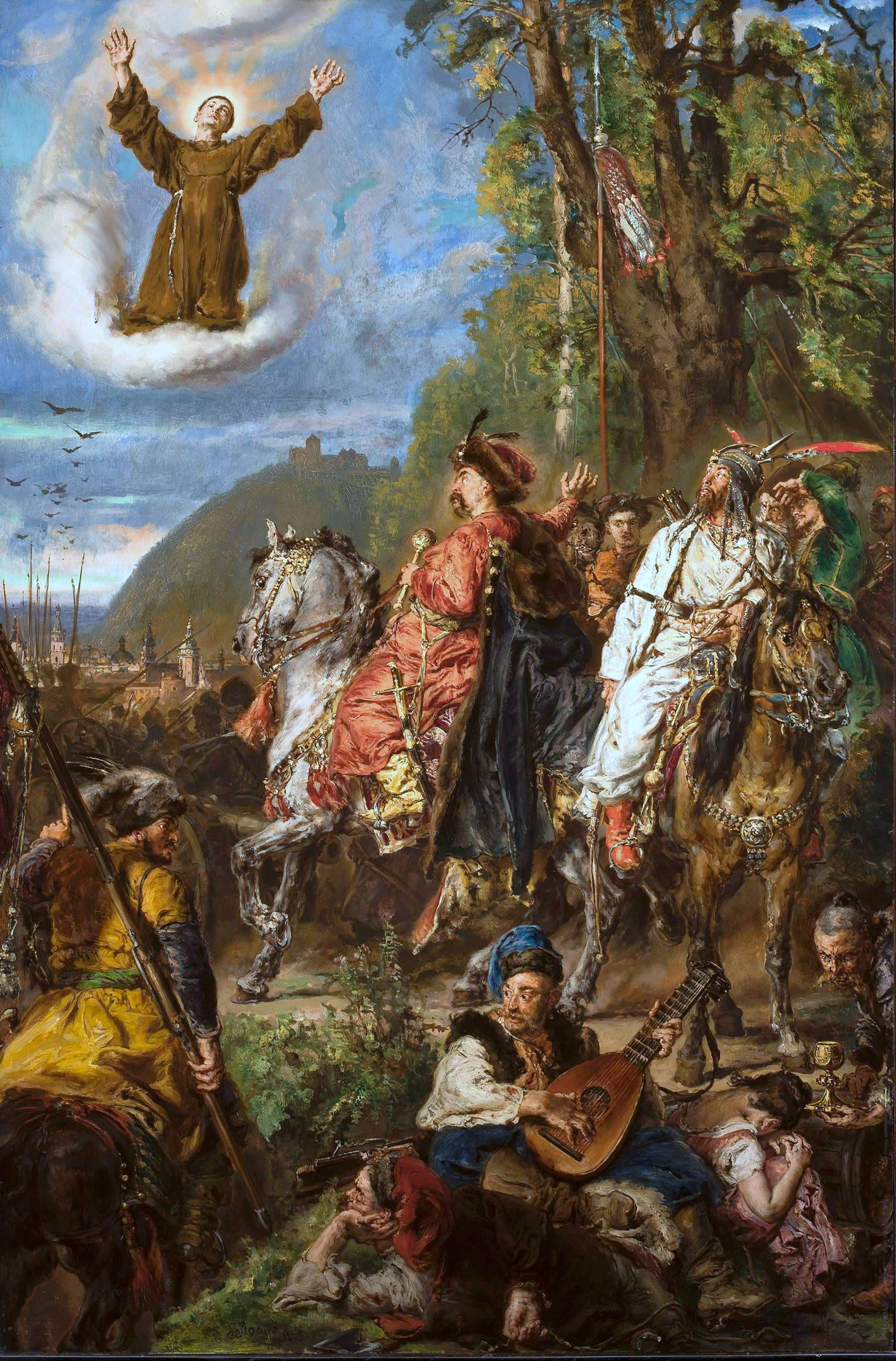 Bohdan Khmelnytsky with Tugay Bey at Lviv by Jan Matejko (1885) Bohdan Khmelnytsky with Tugay Bey at Lviv by Jan Matejko (1885) - Sputnik International, 1920, 07.09.2021