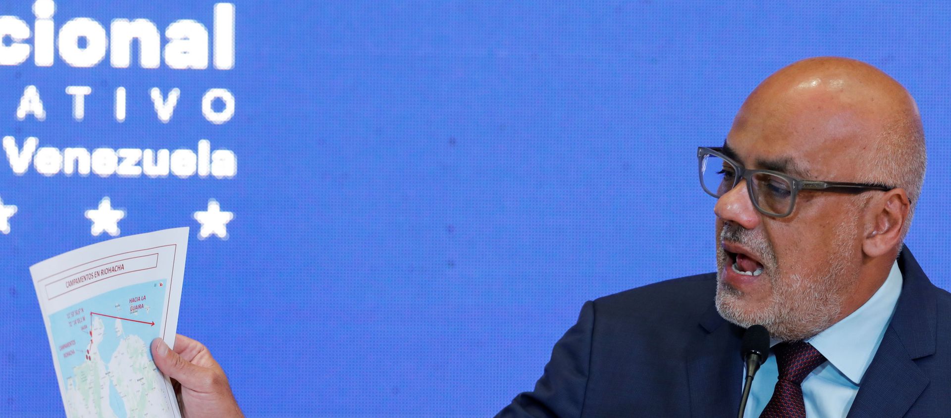Jorge Rodriguez, head of Venezuela's National Assembly, speaks during a news conference in Caracas, Venezuela July 13, 2021 - Sputnik International, 1920, 13.07.2021