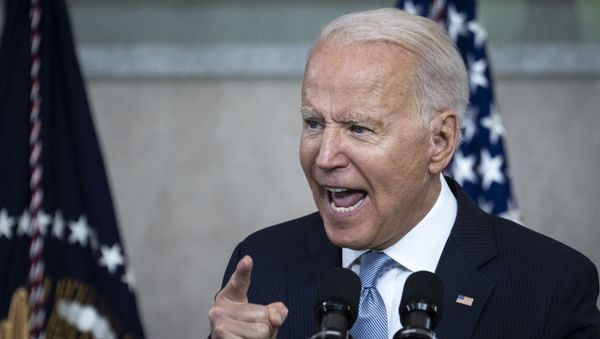 U.S. President Joe Biden speaks about voting rights at the National Constitution Center on July 13, 2021 in Philadelphia, Pennsylvania. Biden and Congressional Democrats are set to make another push for sweeping voting rights legislation as Republican state legislatures across the country continue to pass controversial voting access laws. - Sputnik International