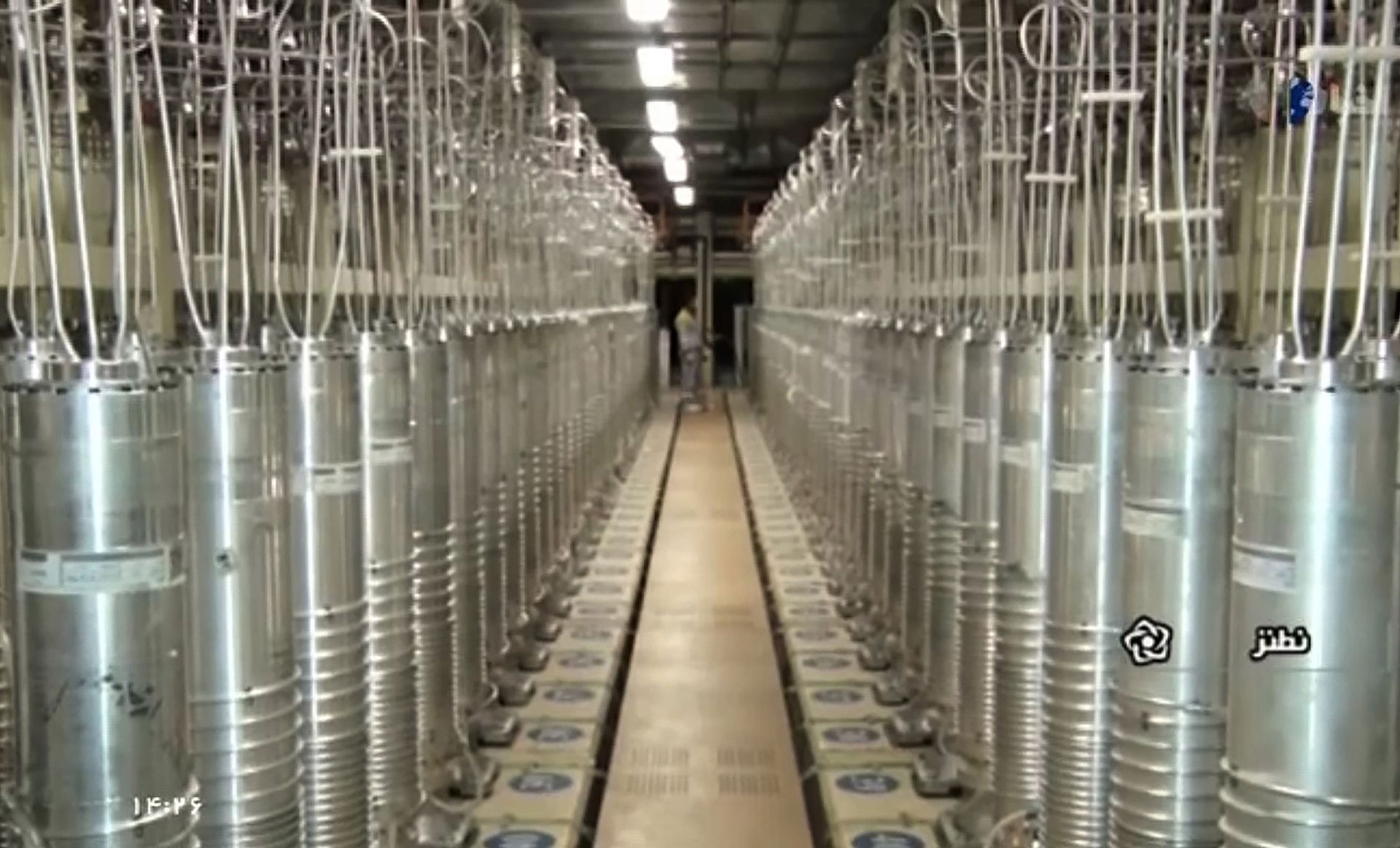 In this image made from April 17, 2021, video released by the Islamic Republic Iran Broadcasting, IRIB, state-run TV, various centrifuge machines line the hall damaged on Sunday, April 11, 2021, at the Natanz Uranium Enrichment Facility, some 200 miles (322 km) south of the capital Tehran, Iran In this image made from April 17, 2021, video released by the Islamic Republic Iran Broadcasting, IRIB, state-run TV, various centrifuge machines line the hall damaged on Sunday, April 11, 2021, at the Natanz Uranium Enrichment Facility, some 200 miles (322 km) south of the capital Tehran, Iran - Sputnik International, 1920, 02.06.2022