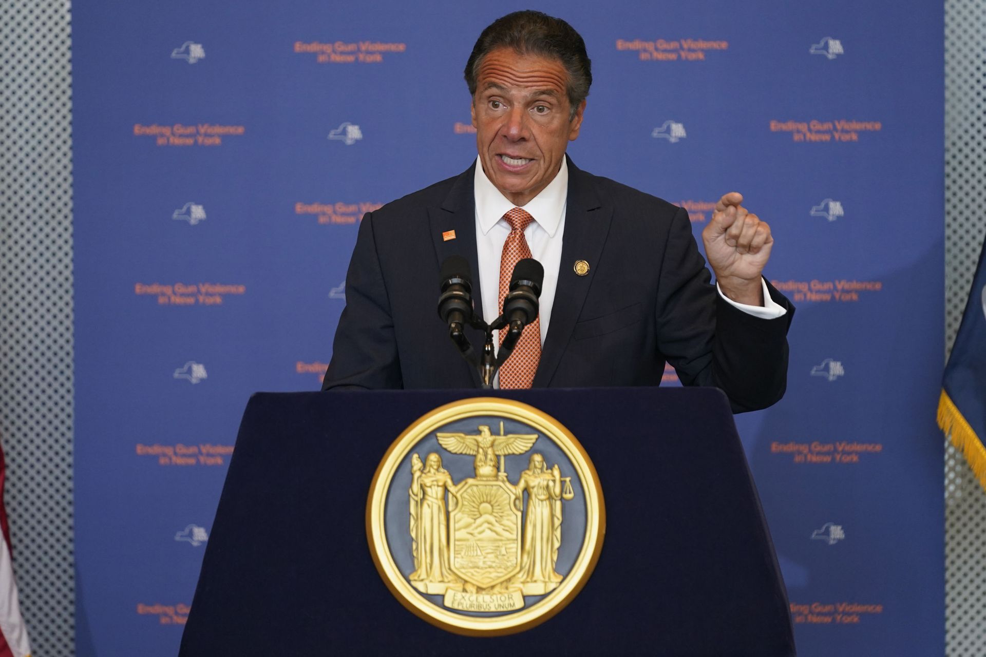 New York Governor Andrew Cuomo speaks in New York, Tuesday, July 6, 2021 - Sputnik International, 1920, 07.09.2021