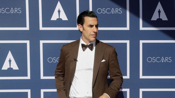 Sacha Baron Cohen arrives to attend a screening of the Oscars, in Sydney, Australia, April 26, 2021 Sacha Baron Cohen arrives to attend a screening of the Oscars, in Sydney, Australia, April 26, 2021 - Sputnik International